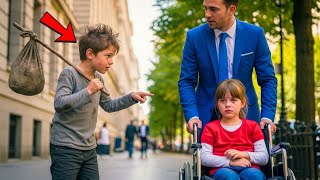 „Adoptuj mě a já ji přiměju chodit.“ – ŽEBRAJÍCÍ CHLAPEC VYZÝVÁ MILIONÁŘSKÉHO OTCE...