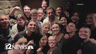 Adam Sandler takes photo with staff after dining at Tucson restaurant