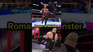 Roman Reigns-Monster Spear and Superman Punch #wwe #wwetalky #wrestling #wrestlingfans316