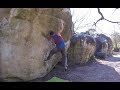 Paul dusatko fires le carnage assis 7c  v9 bas cuvier font