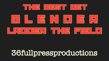 Crap-Field Ladder with The BLENDER