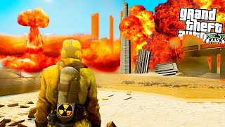 BOMBA NUCLEARE *DISTRUGGE* LOS SANTOS!! - GTA 5 MOD ITA 🇮🇹