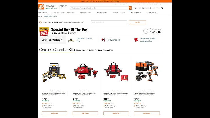 🎄🔨 Home Depot Special Buys Of Day MASSIVE Christmas GIFT IDEAS