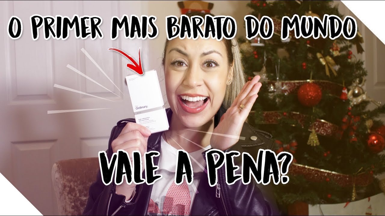 Review em 5 minutos - Primer bom e BARATO! The Ordinary. - YouTube