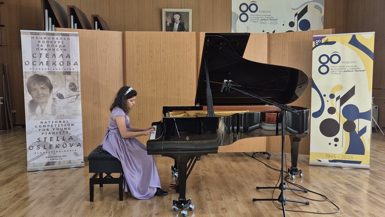 2025 - Радост Василева - Бах - Двугласна инвенция в d-moll