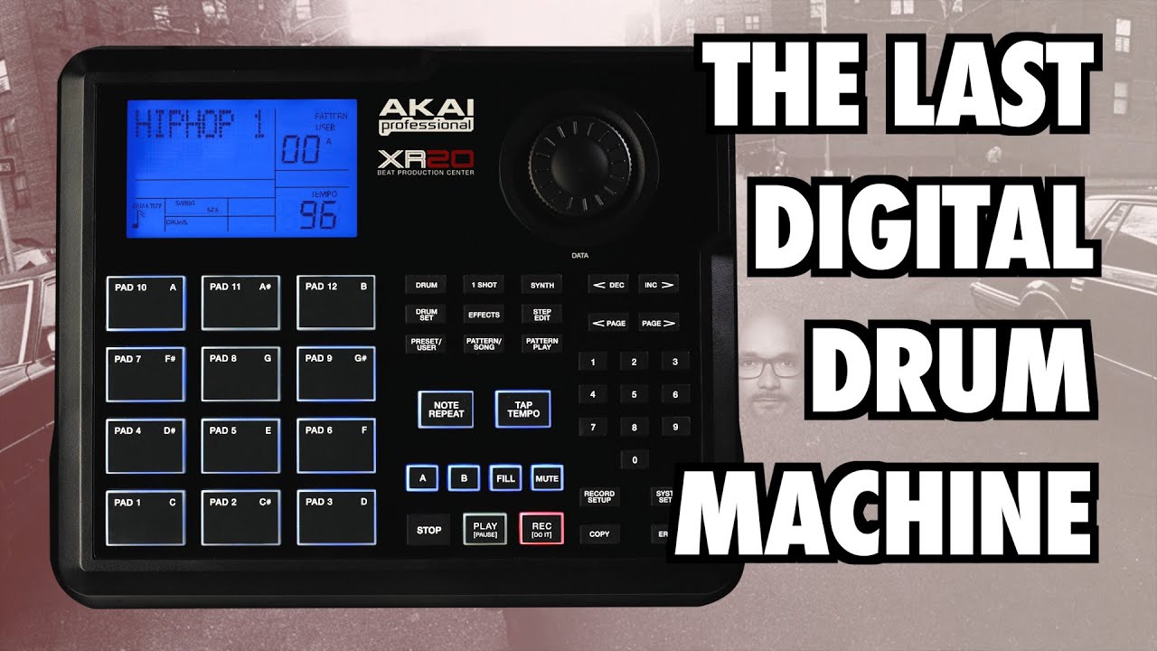 Bad Gear   Akai XR   The Last Digital Drum Machine???