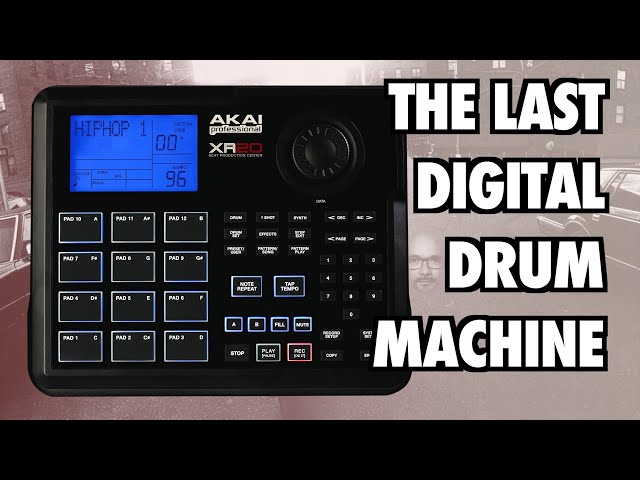 Bad Gear - Akai XR-20 - The Last Digital Drum Machine??? - YouTube