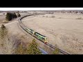 Тепловозы ТЭМ18-202+193 на ст. Вайвара / TEM18-202+193 at Vaivara station