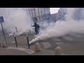 Paris heute.  Volksproteste nehmen zu.