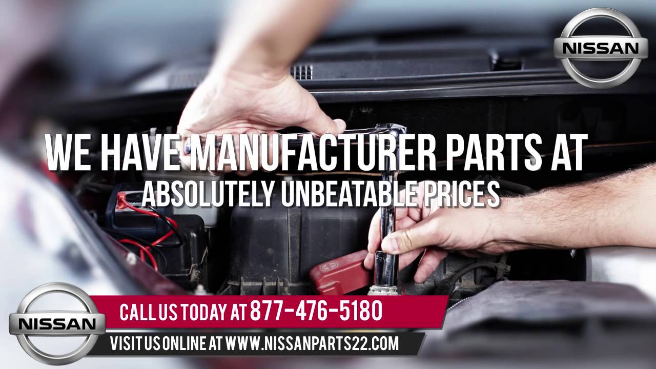 Lowest Price for Genuine Nissan Parts - YouTube