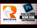 como hacer un LOGO en Photoshop DESDE CERO crear logotipo curso de adobe ps cs6 cc tutorial curso