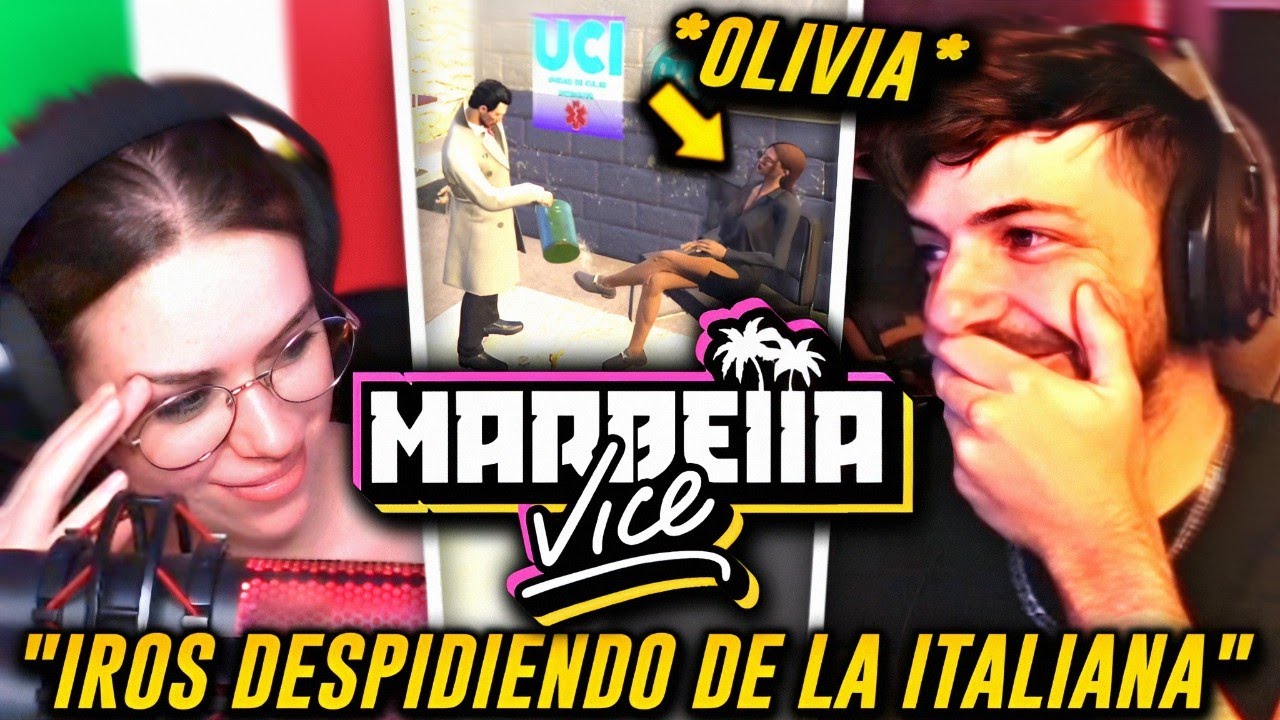 HARRY (NEXXUZ) TIENE una REUNIÓN en su CASA con OLIVIA LA ITALIANA 🇮🇹 en MARBELLA VICE 2