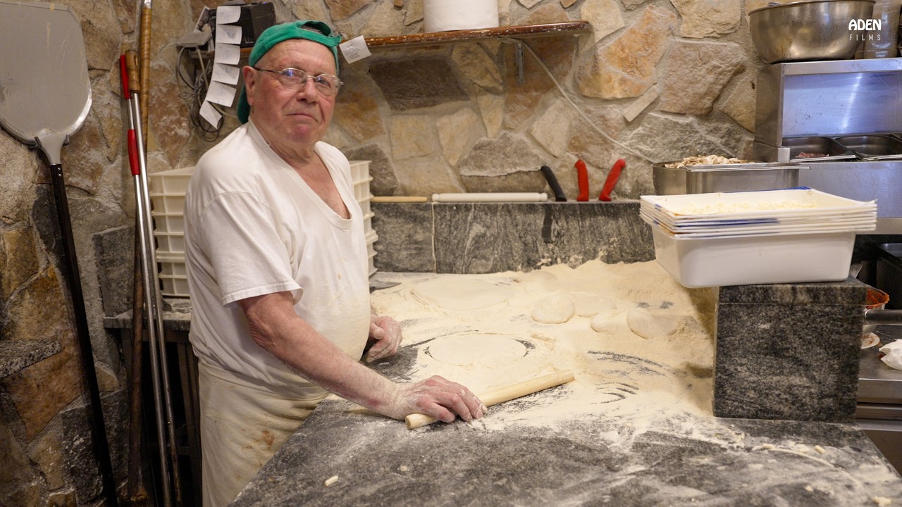 Самая легендарная пиццерия Рима - Оживленный субботний вечер