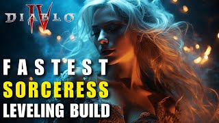 Diablo 4 - The Best Chain Lightning Sorceress Leveling Build For Season 3