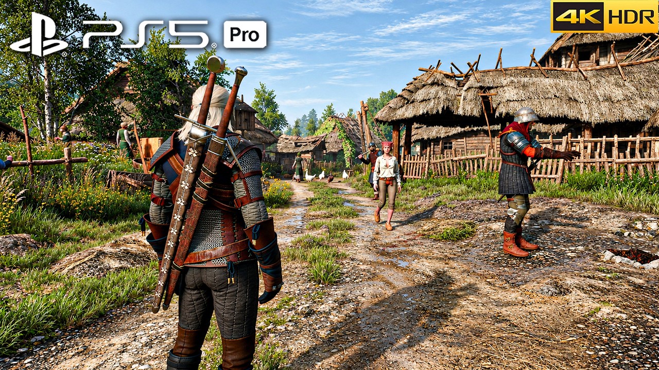 The Witcher 3: Wild Hunt Remastered LOOKS AMAZING (PS5 PRO) Gameplay Walkthrough Full Game Part - 1