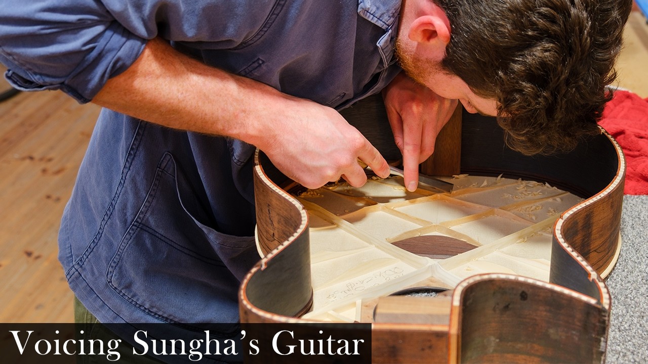 Building a Guitar for Sungha Jung - How We Voice Our Instruments