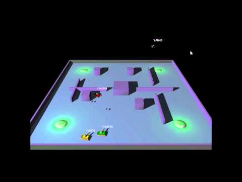 Tank AI simulation