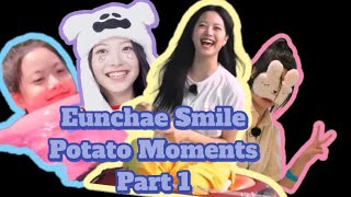 Eunchae Smile Potato Moments Le Sserafim Part 1