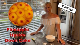 PINEAPPLE UPSIDE DOWN CAKE l Britain's Great Bakes