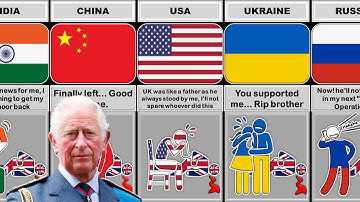 Comparison: What If United Kingdom Died (Reaction From Different Countries)