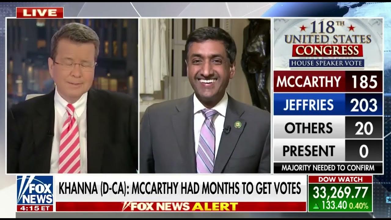 Ro Khanna on Your World with Neil Cavuto on Fox News discussing the