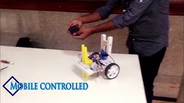 Accelerometer controlled robot