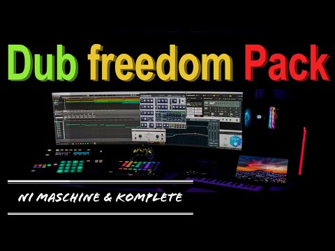 Dub freedom pack - Maschine production with midi bass and drum loops from reggae-loops.com