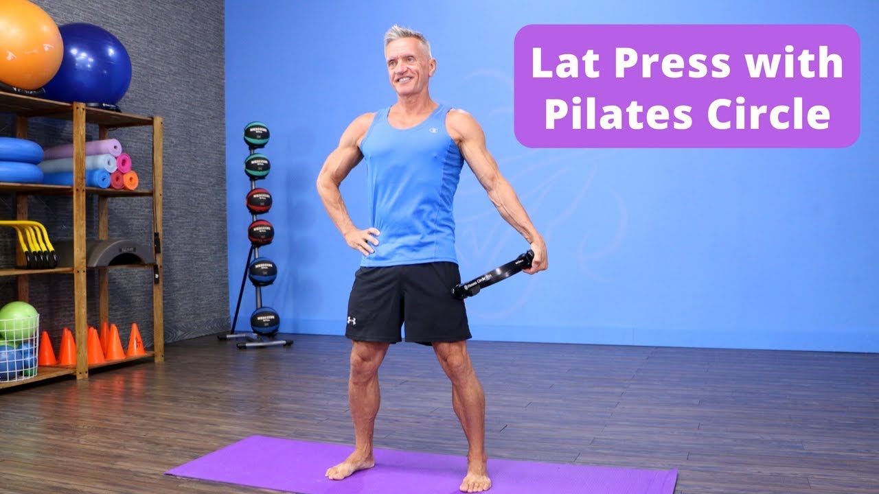 pressed cafe Lat Press with Pilates Magic Circle