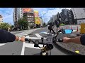 Exploring Tokyo w/Mate 250W: 2nd Part Sunny Sunday Ride from Shinjuku to the Imperial Palace 🚴‍♂️🌞🇯🇵