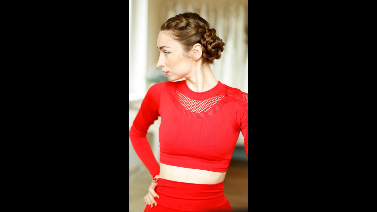 gym-workout-hairstyle-for-long-hair-shorts-youtube