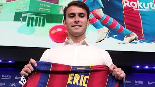 ERIC GARCÍA's OFFICIAL PRESENTATION AS A BARÇA PLAYER from CAMP NOU (FULL STREAM)