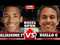 🔴LIVE: DIALLO G VS ALIASSIME F | BASEL OPEN 2025  #tennis #wta #atp