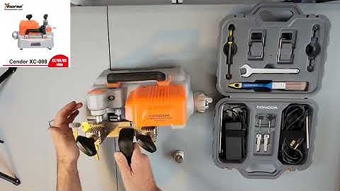 One minute review of XHorse Tool  Condor XC-009 cordless battery powered portable key duplicator