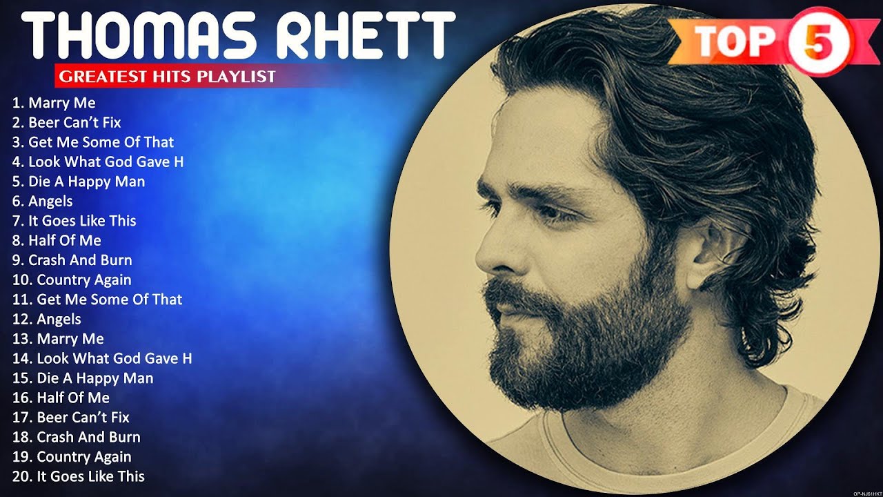 Thomas Rhett Greatest Hits - Best Songs Of Thomas Rhett - Sylvia's