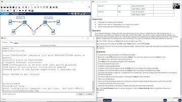 10.4.3 Packet Tracer - Basic Device Configuration