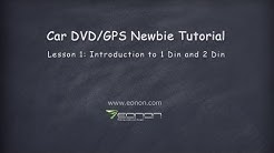 Car GPS DVD Tips: What is 1 Din & 2 Din, Single Din & Double Din (2013 Eonon) 