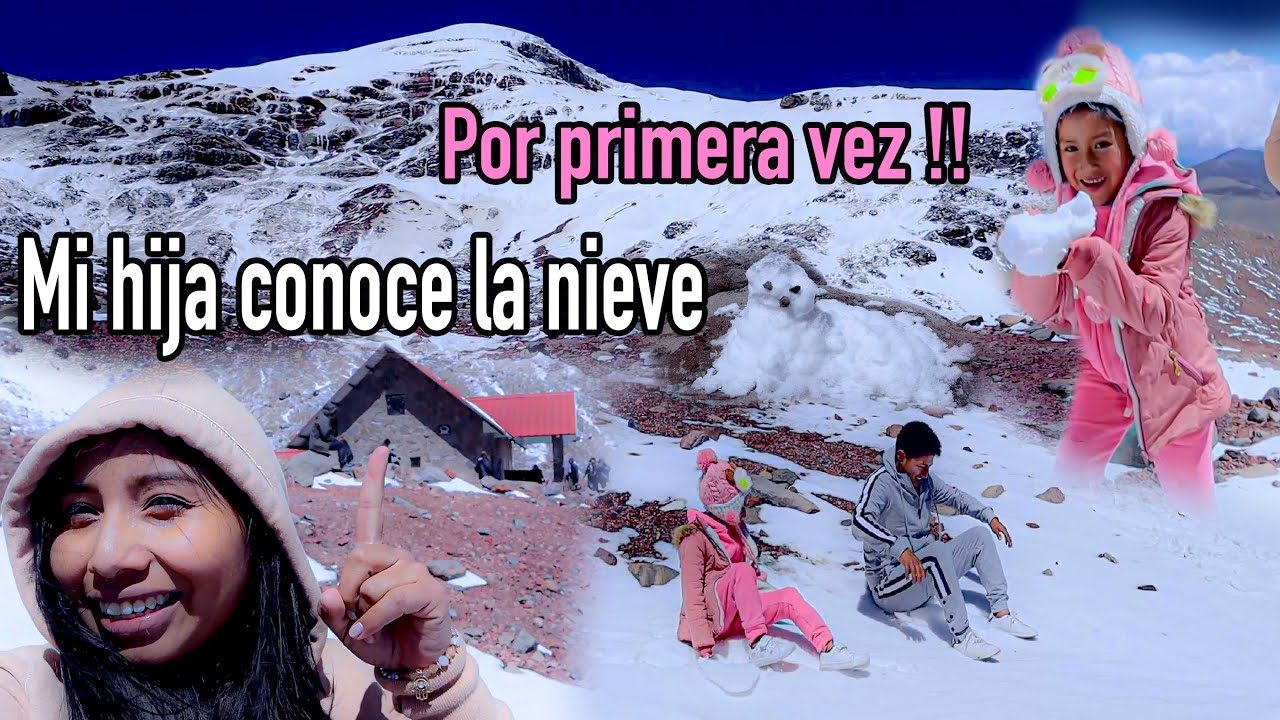 Mi hija conoce la nieve ☃️ por primera vez ❄️✨ Karito La Tóxica ft. Ni Q' Fuera TV
