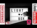 Customisable LED Message Box Unboxing