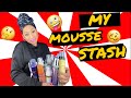 WHO TF HAS A MOUSSE STASH?! Mousse for natural type 4 hair