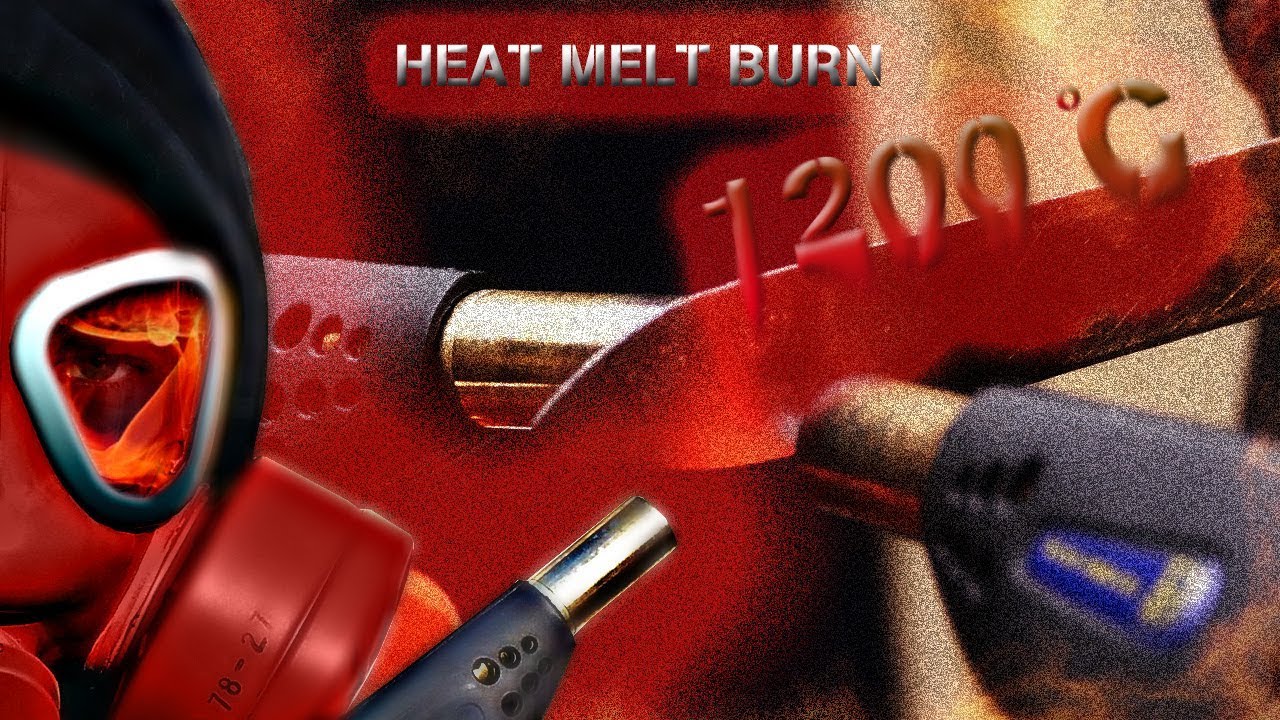 Heat Melt Burn 1200C Hot knife YouTube