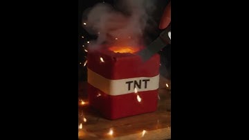 Cutting Minecraft TNT Block 💣 (Explosive Realism)