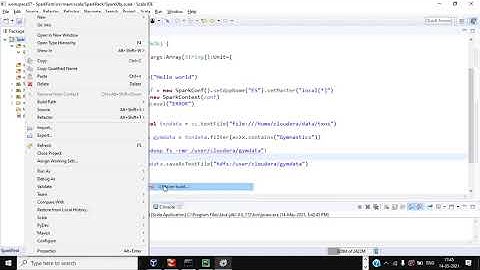 Spark Eclipse Set Up Deployment
