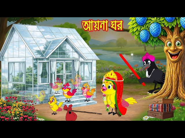 আয়না ঘর | Ayna Ghor | Bangla Cartoon | Rupkothar golpo | Tuni Pakhir Golpo | Pakhir Golpo
