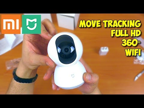 👉 ПОВОРОТНАЯ WIFI КАМЕРА XIAOMI 👍 ВИДЕОНАБЛЮДЕНИЕ НА 360 ГРАДУСОВ