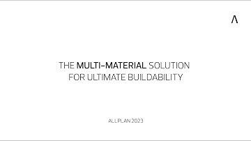Allplan 2023 | Feature | Multi-material solution