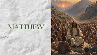 Matthew, ch 7 - The Final Warning: Jesus’ Last Words in His Greatest Sermon Will Challenge You! Profile
