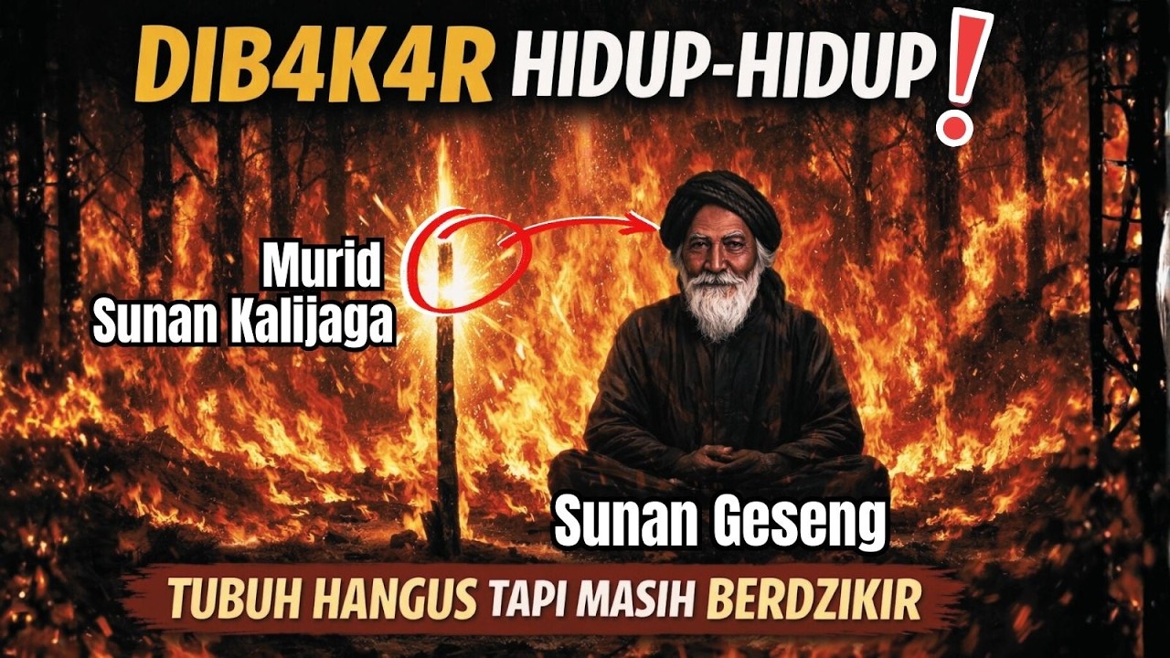 ASAL USUL SUNAN GESENG: Rakyat Jelata yang Tubuhnya Hangus Menjadi Wali Sakti - Murid Sunan Kalijaga