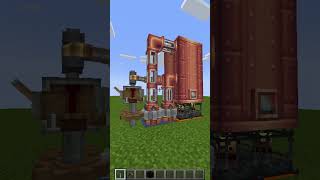 Simple Minecraft Create Steam Engine!!  #minecraft