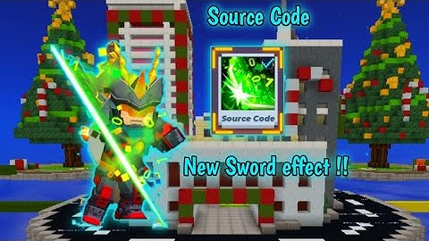 New source code sword effect ! (Blockman go Adventures)