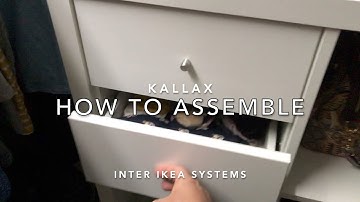 Ikea Kallax Drawer Inserts How To Assemble
